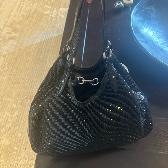 New Cole Haan leather & suede purse - Picture 3 of 6